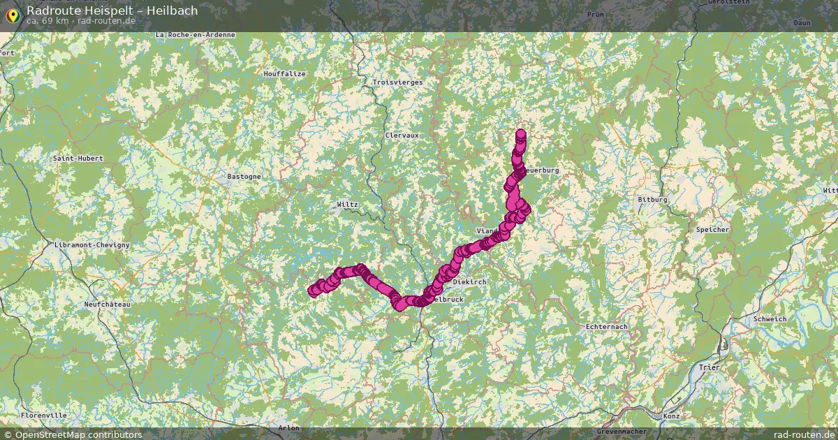 Radtour Heispelt – Heilbach