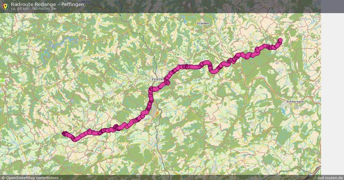 Radtour Redange – Peffingen