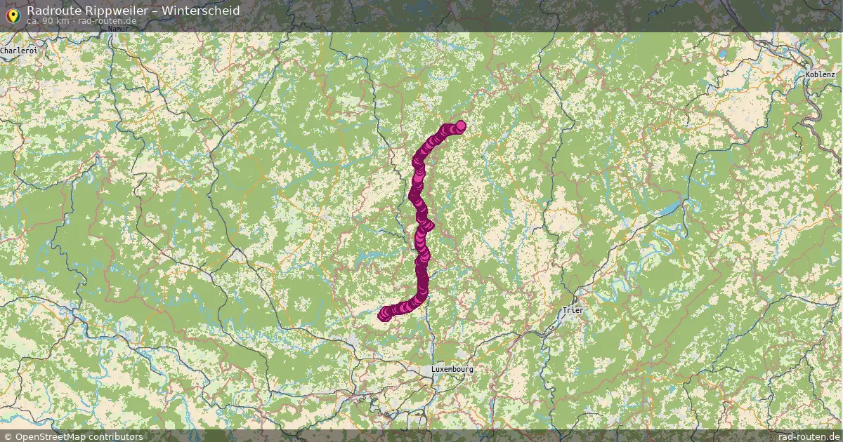Radtour Rippweiler – Winterscheid