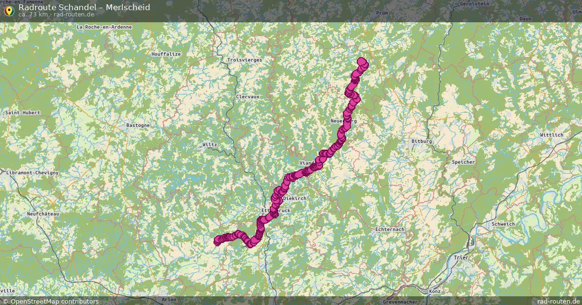 Radtour Schandel – Merlscheid