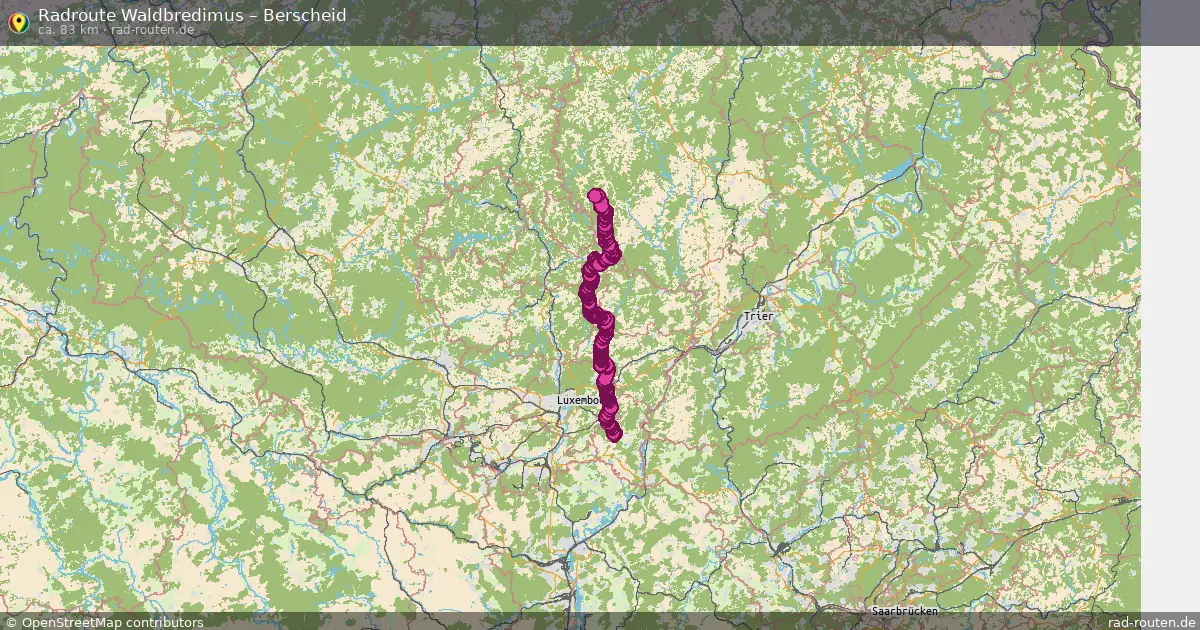 Radtour Waldbredimus – Berscheid