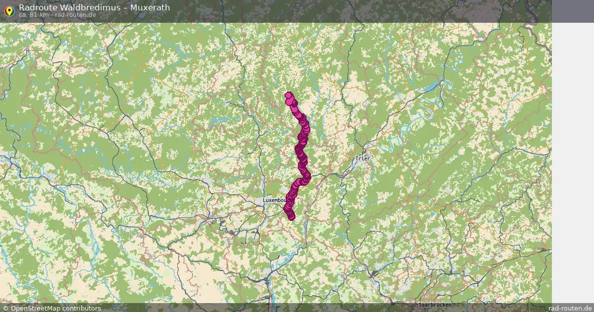 Radtour Waldbredimus – Muxerath