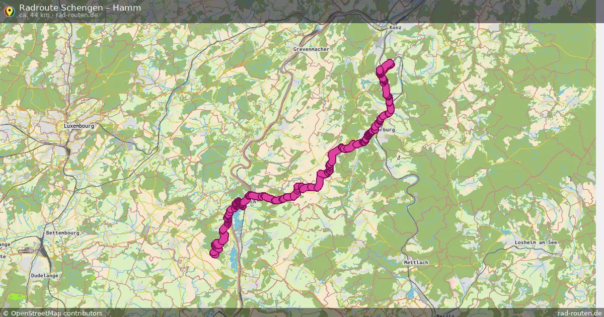 Radtour Schengen – Hamm