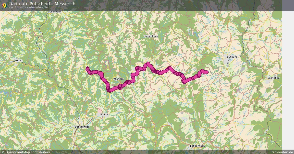 Radtour Putscheid – Messerich