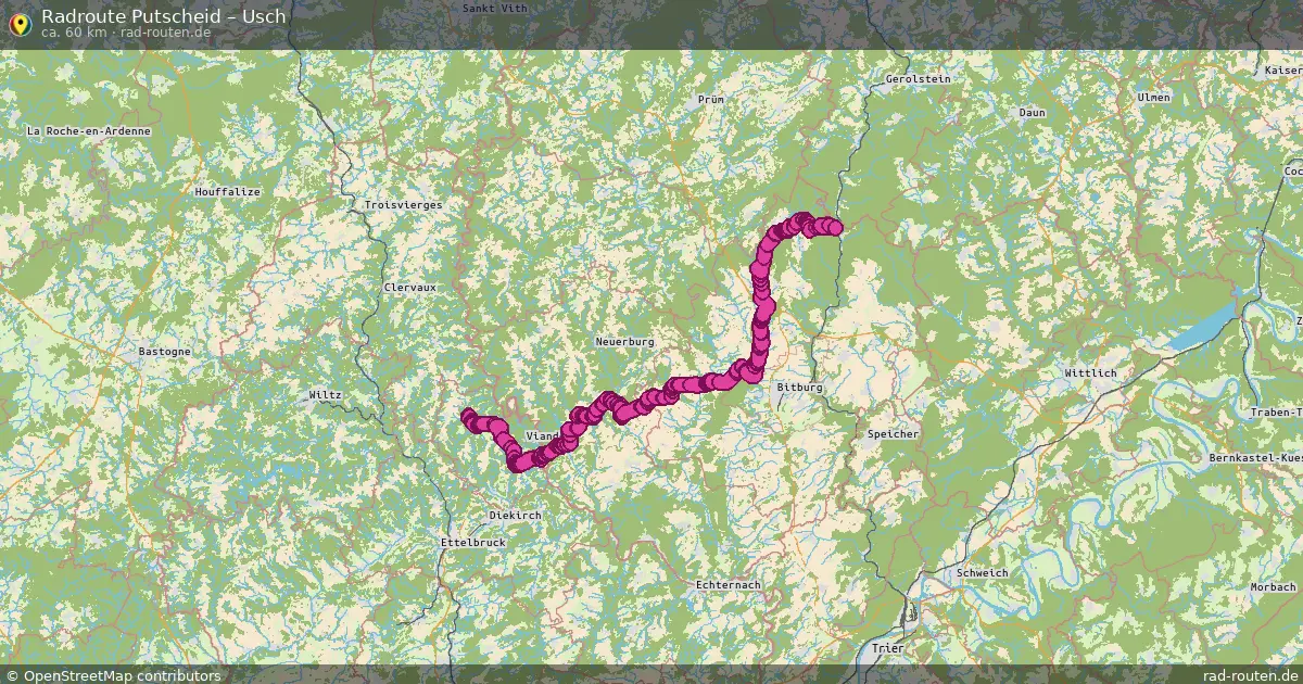 Radtour Putscheid – Usch