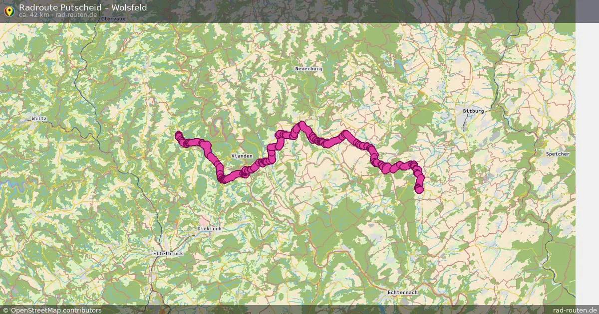 Radtour Putscheid – Wolsfeld