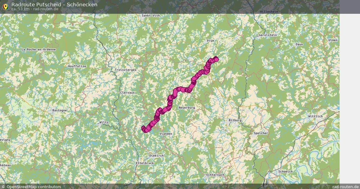 Radtour Putscheid – Schönecken
