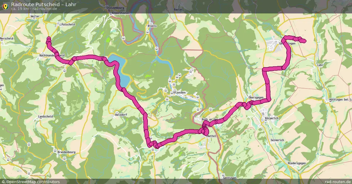 Radtour Putscheid – Lahr