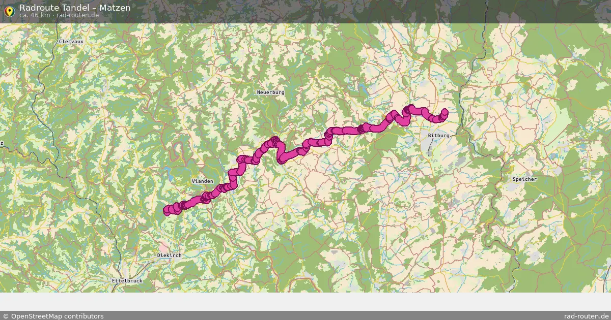 Radtour Tandel – Matzen