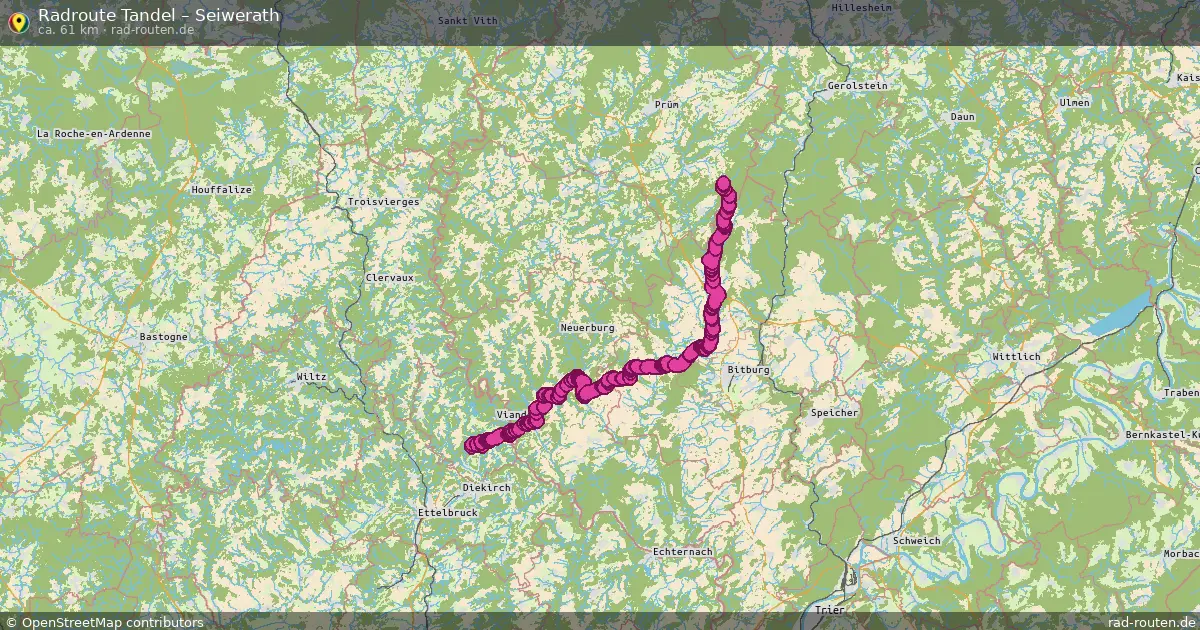 Radtour Tandel – Seiwerath