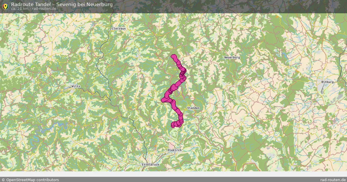 Radtour Tandel – Sevenig Bei Neuerburg