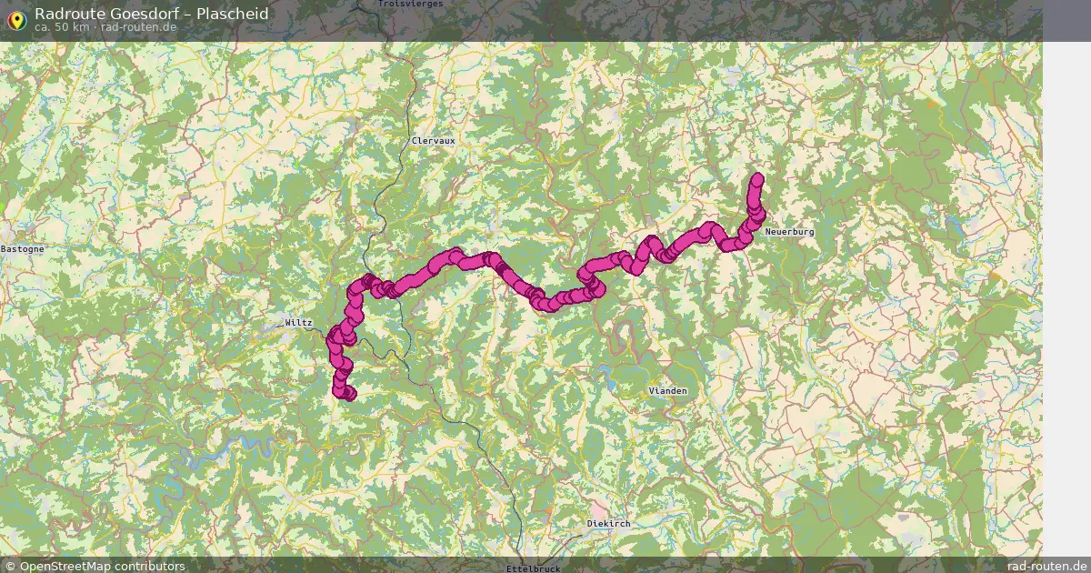 Radtour Goesdorf – Plascheid