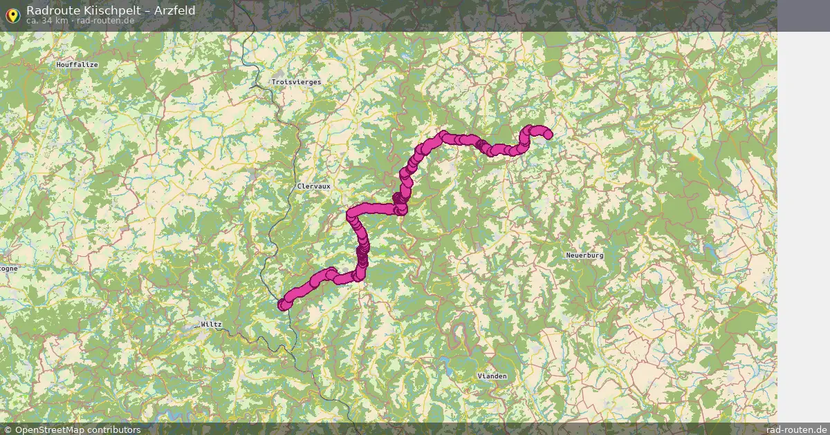Radtour Kiischpelt – Arzfeld