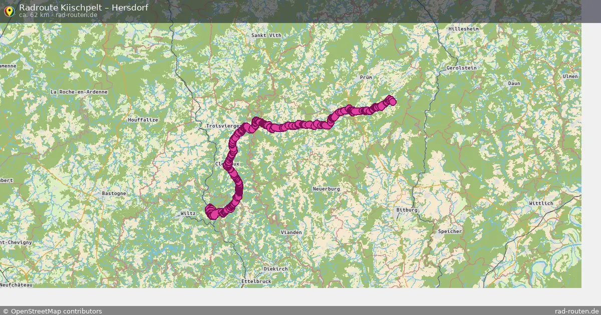Radtour Kiischpelt – Hersdorf