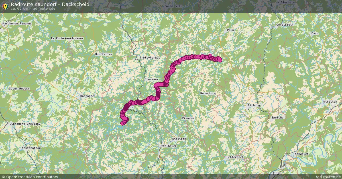 Radtour Kaundorf – Dackscheid
