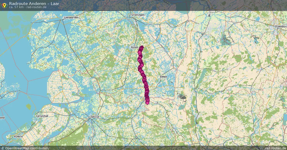 Radtour Anderen – Laar