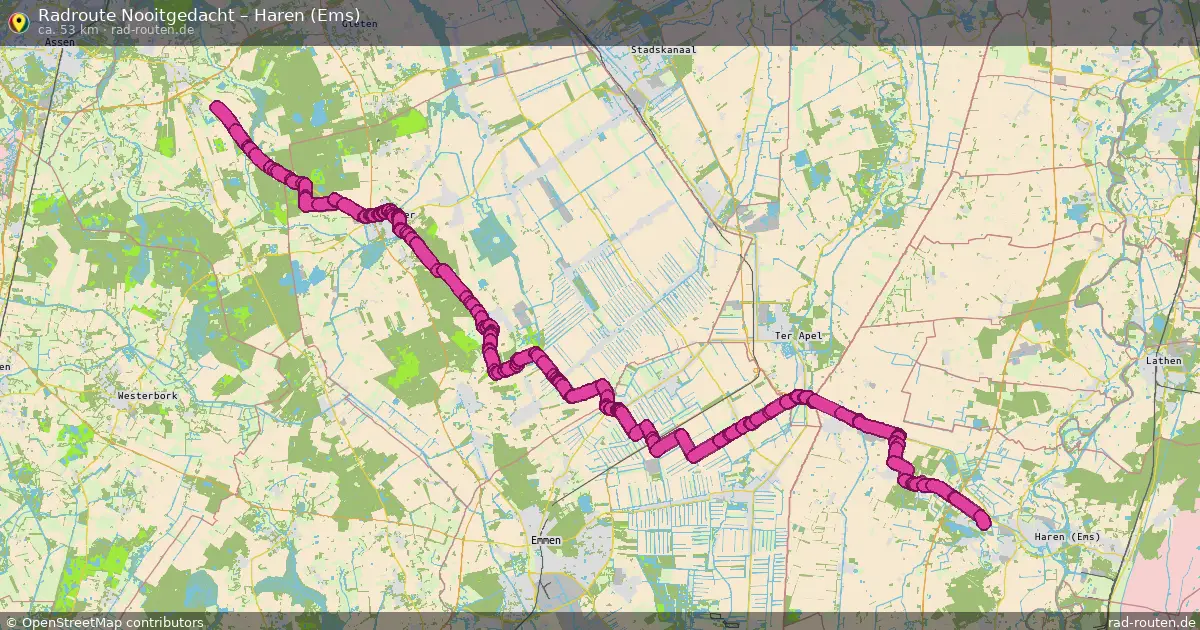 Radtour Nooitgedacht – Haren (Ems)