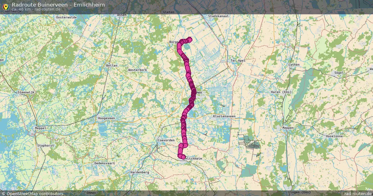 Radtour Buinerveen – Emlichheim