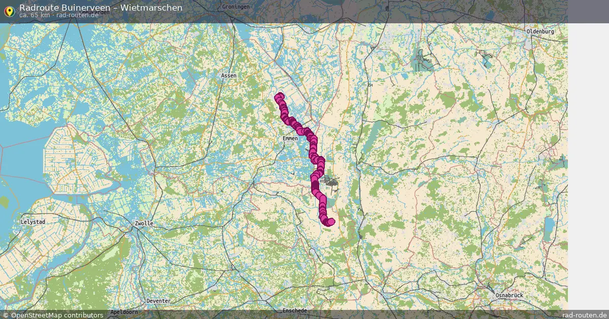 Radtour Buinerveen – Wietmarschen