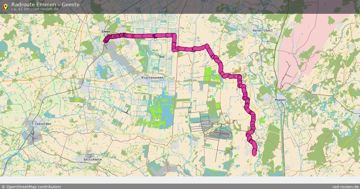 Radtour Emmen – Geeste