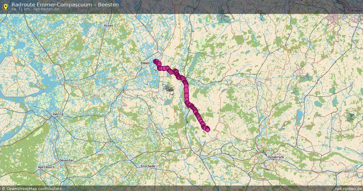 Radtour Emmer-Compascuum – Beesten