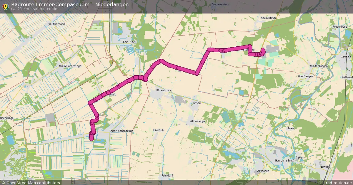 Radtour Emmer-Compascuum – Niederlangen