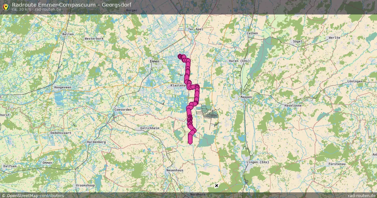 Radtour Emmer-Compascuum – Georgsdorf