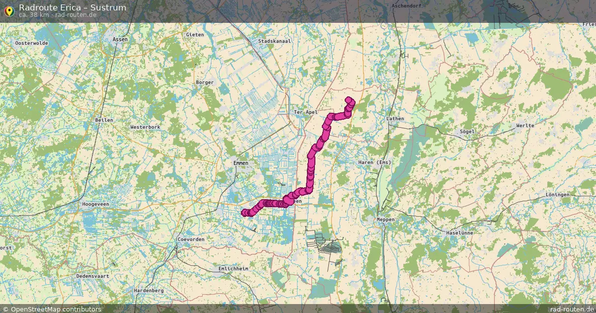 Radtour Erica – Sustrum