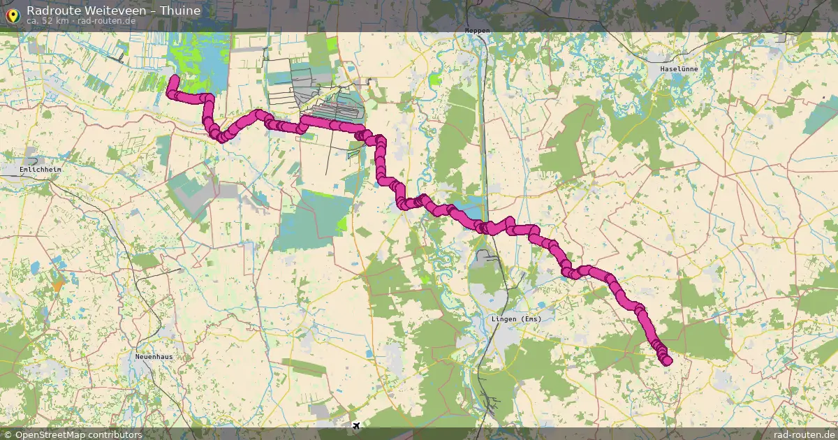 Radtour Weiteveen – Thuine