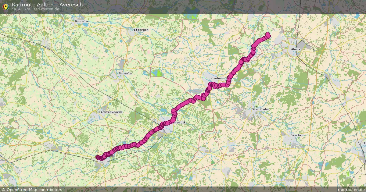 Radtour Aalten – Averesch