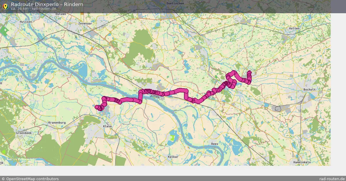 Radtour Dinxperlo – Rindern