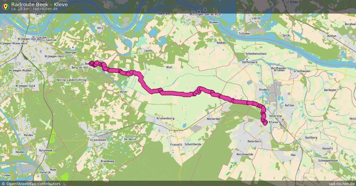 Radtour Beek – Kleve