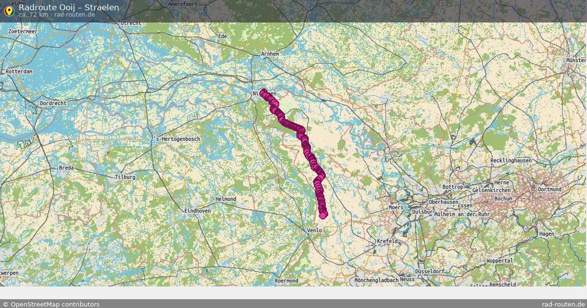 Radtour Ooij – Straelen