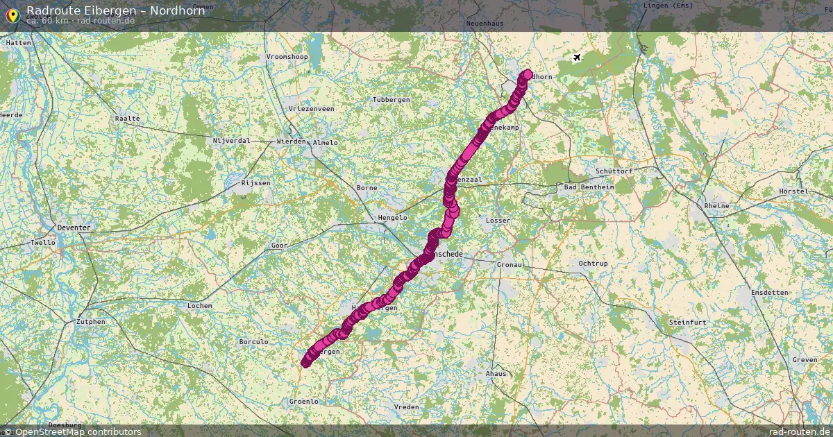 Radtour Eibergen – Nordhorn