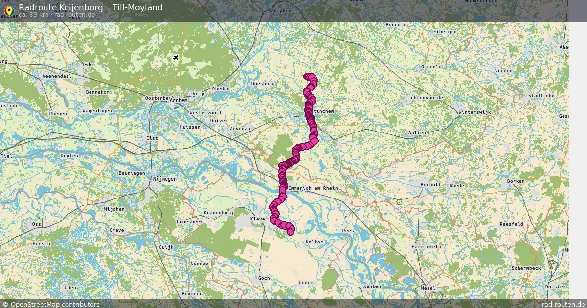 Radtour Keijenborg – Till-Moyland