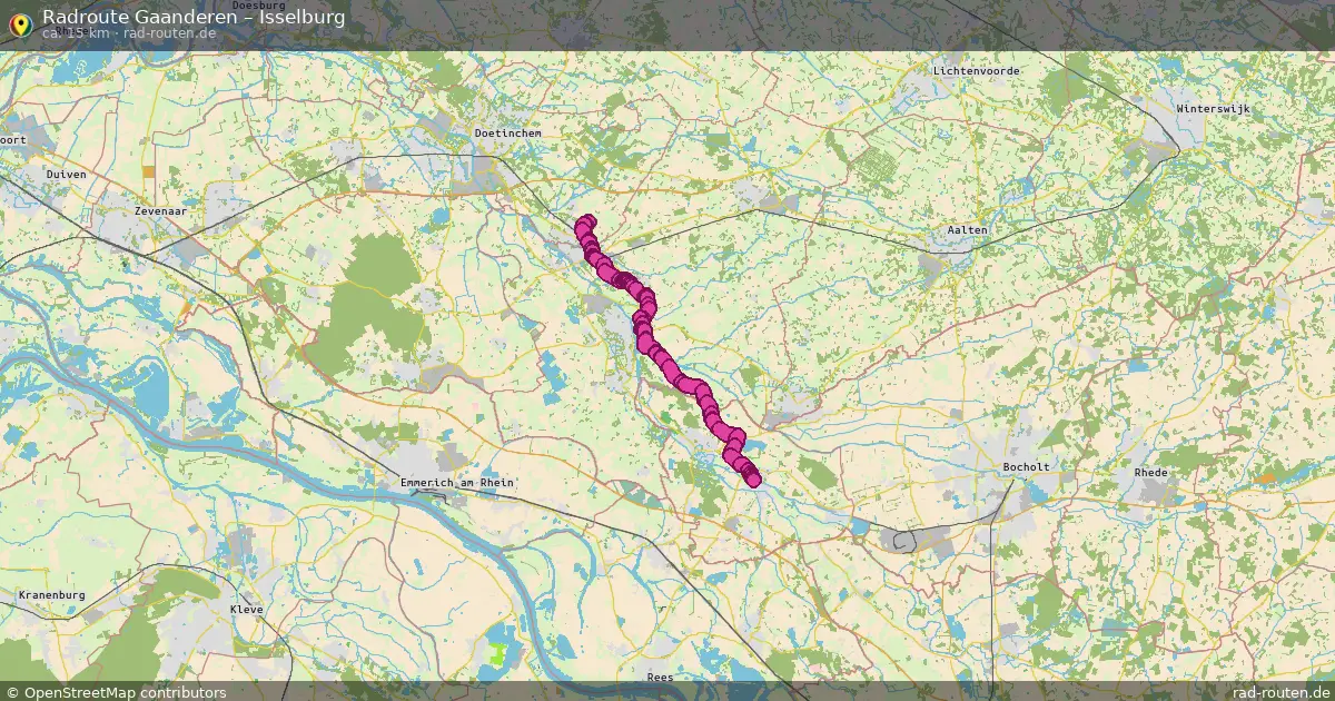 Radtour Gaanderen – Isselburg