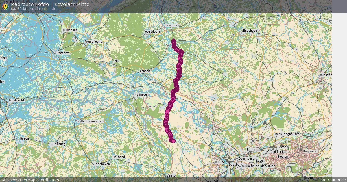 Radtour Eefde – Kevelaer Mitte