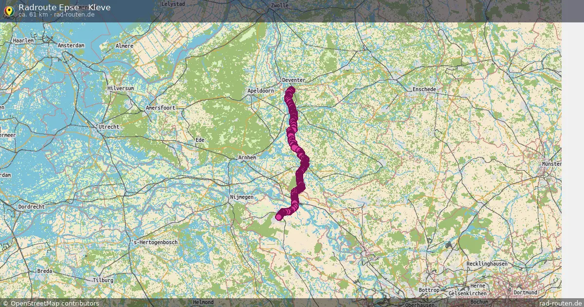 Radtour Epse – Kleve