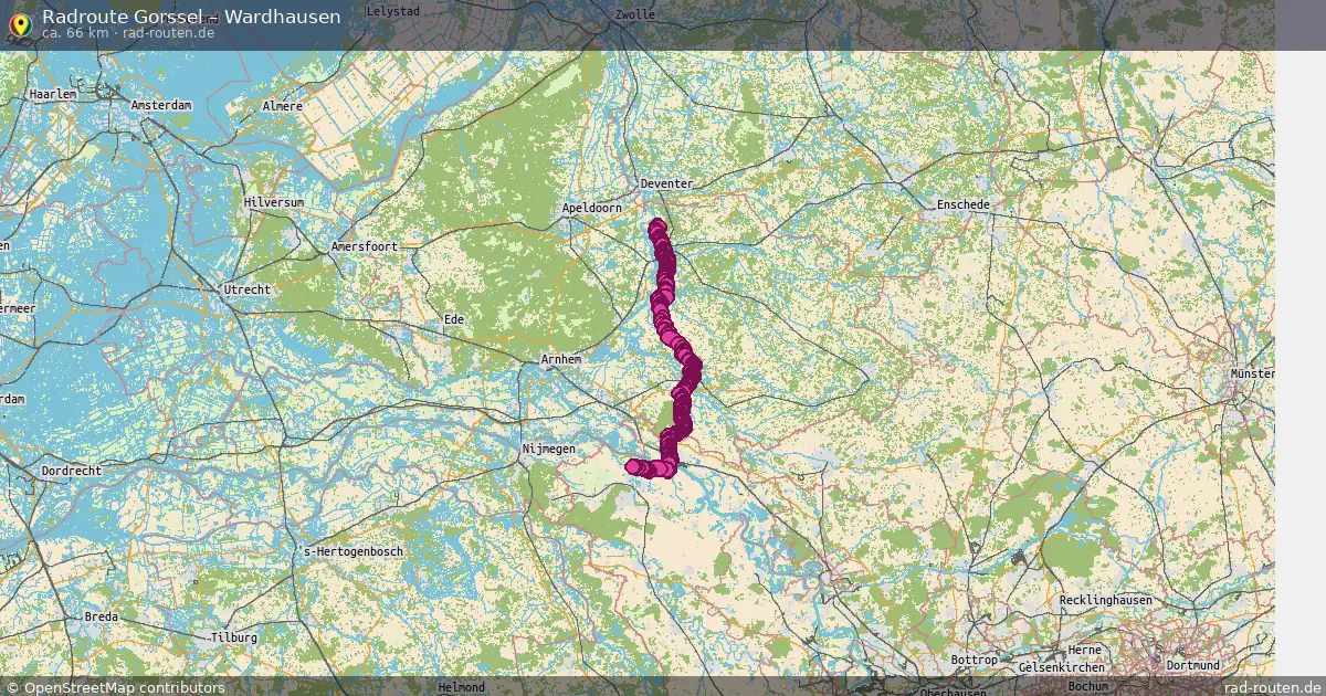 Radtour Gorssel – Wardhausen