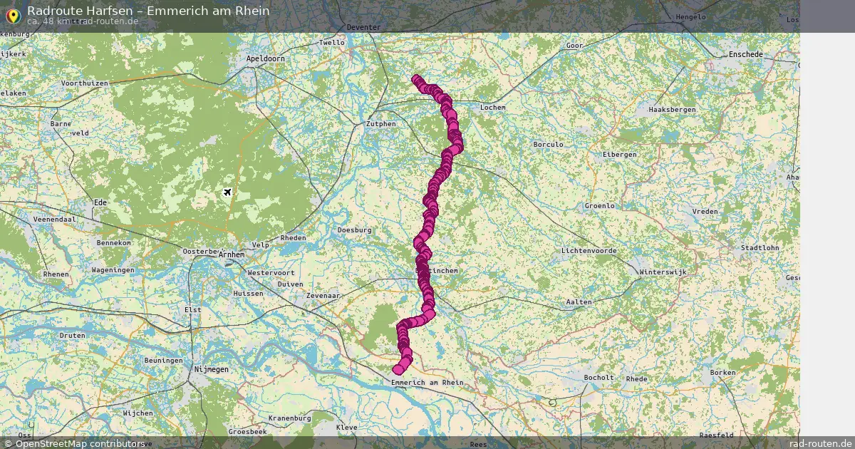 Radtour Harfsen – Emmerich Am Rhein