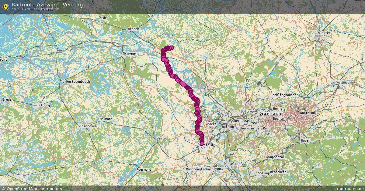 Radtour Azewijn – Verberg