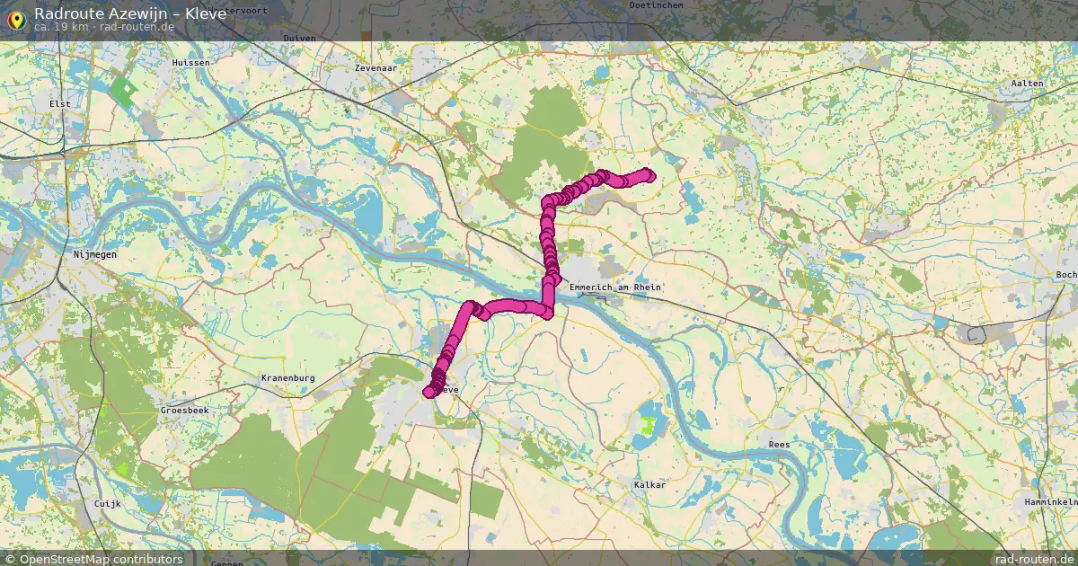 Radtour Azewijn – Kleve