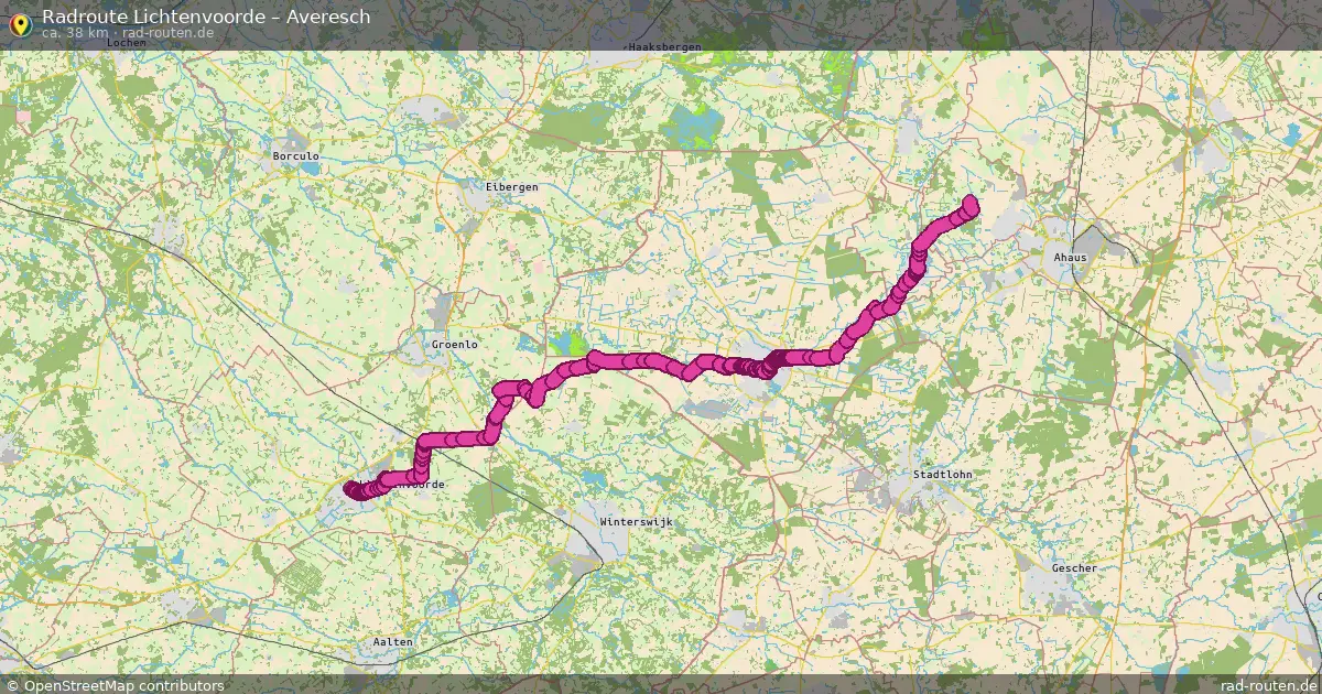 Radtour Lichtenvoorde – Averesch