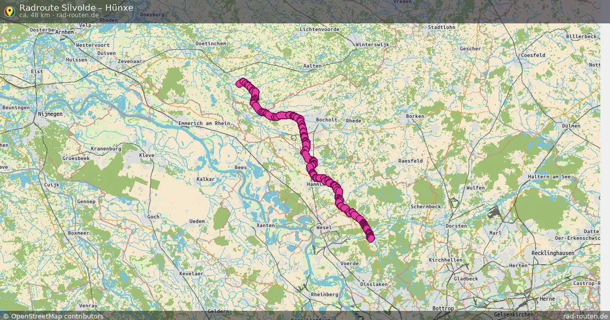 Radtour Silvolde – Hünxe