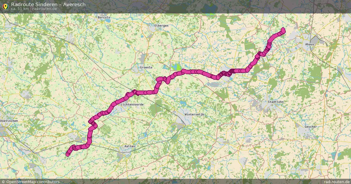Radtour Sinderen – Averesch