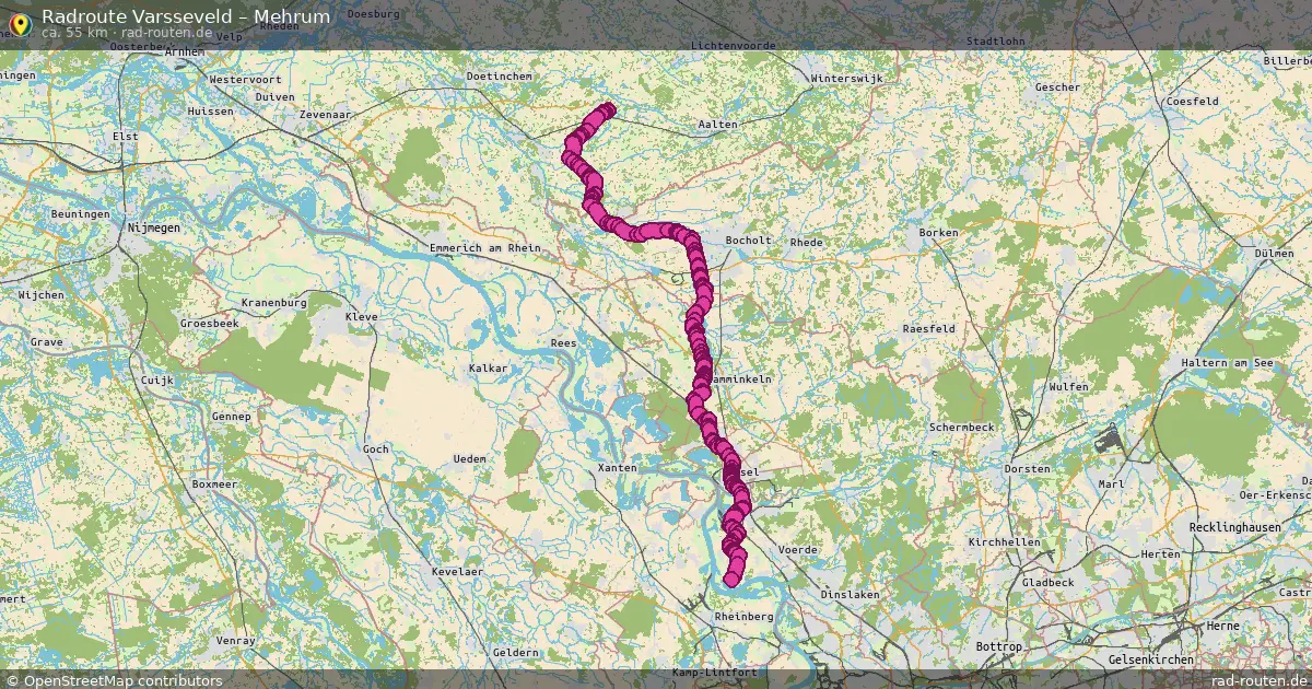 Radtour Varsseveld – Mehrum