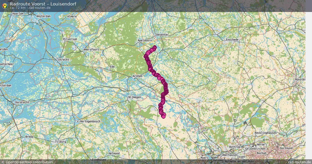Radtour Voorst – Louisendorf