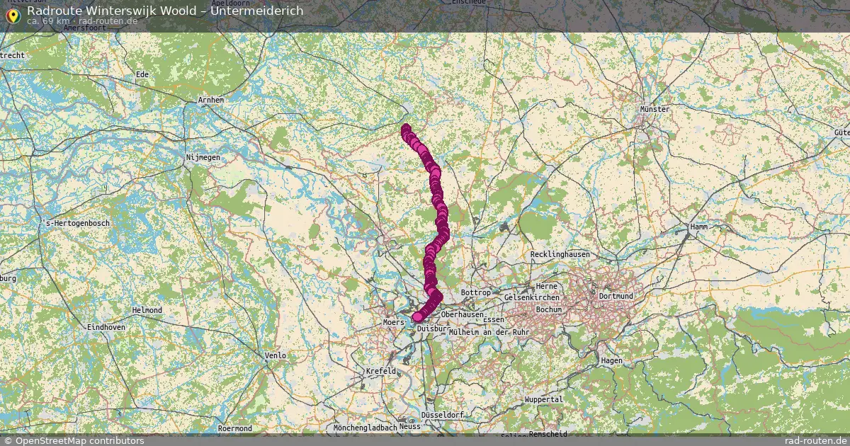 Radtour Winterswijk Woold – Untermeiderich