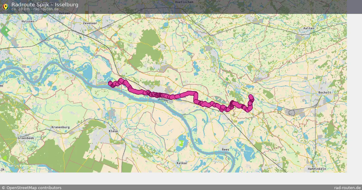 Radtour Spijk – Isselburg
