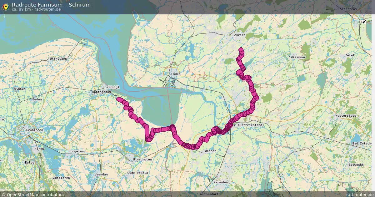 Radtour Farmsum – Schirum